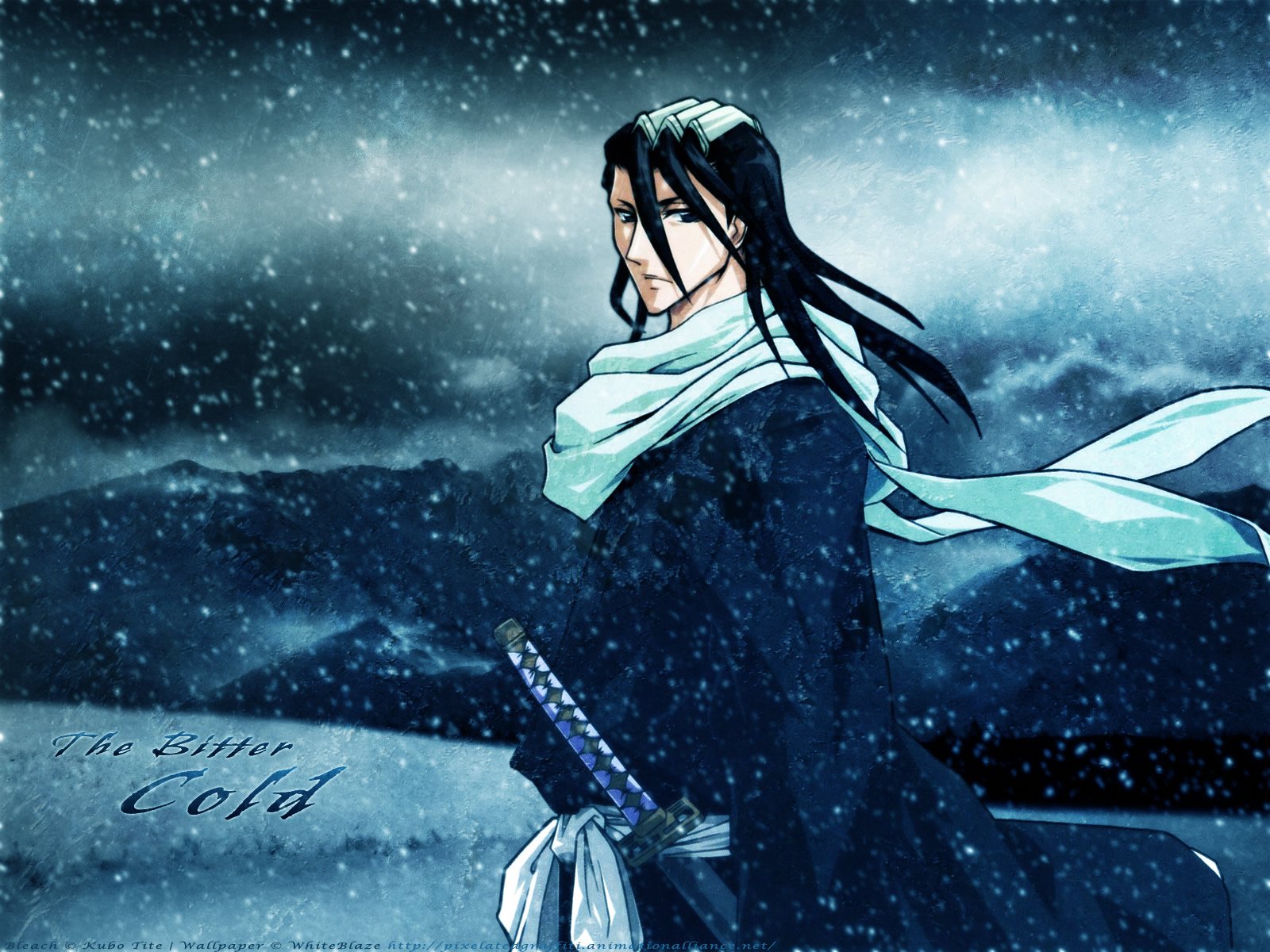 Download Byakuya Kuchiki Anime Bleach Wallpaper