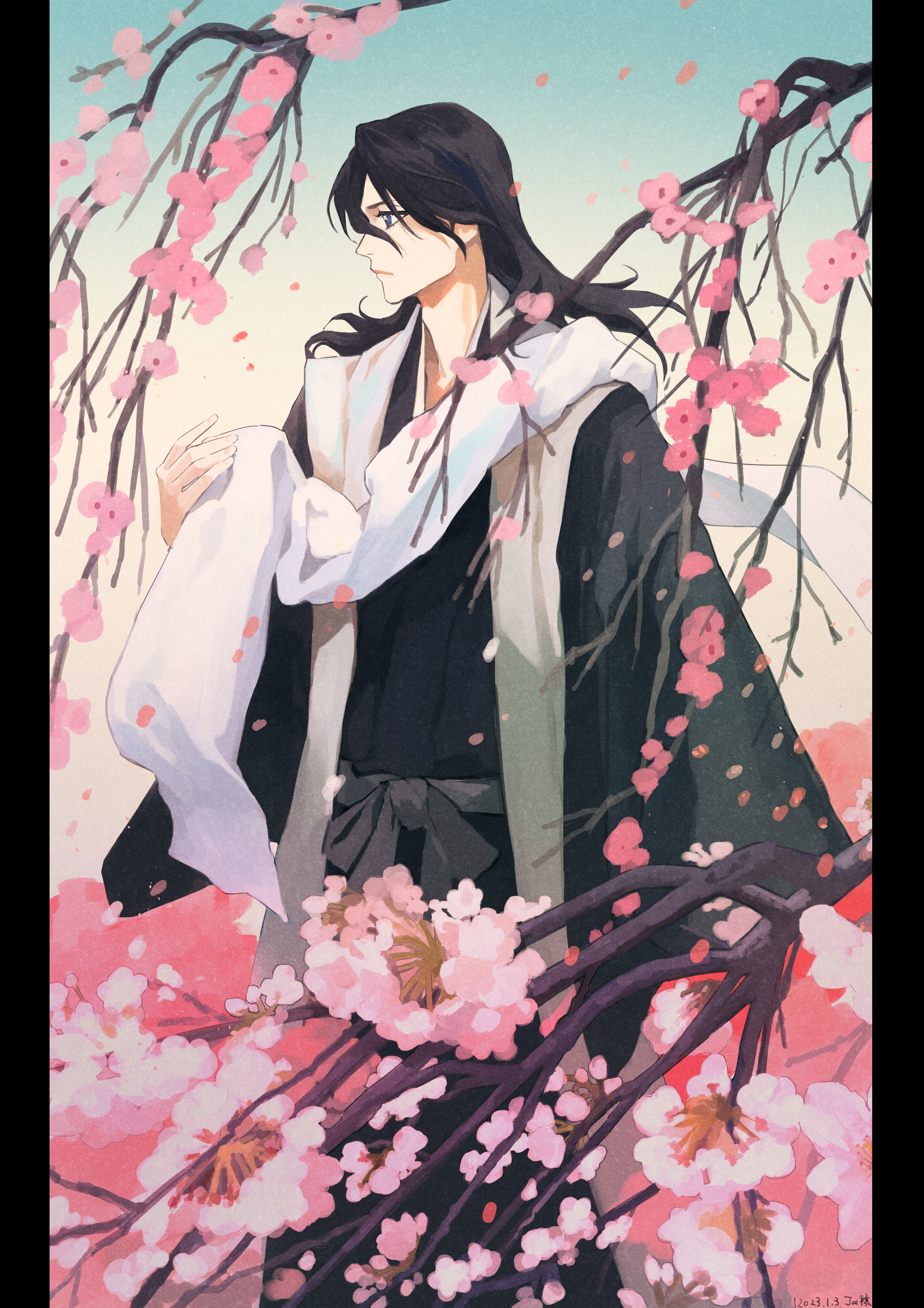 Kuchiki Byakuya Wallpaper by jo jjo 29 Anime Image Board