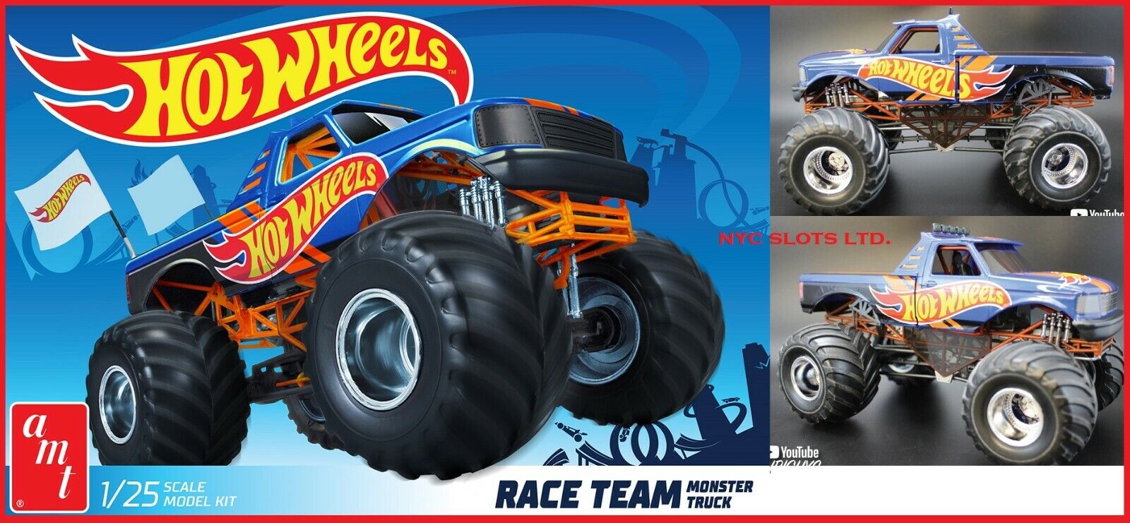 25 Scale Model Kit Hot Wheels Race