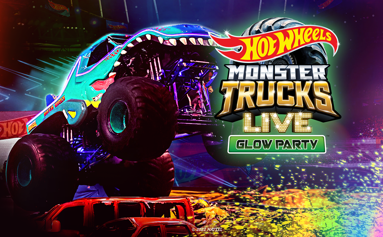 Hot Wheels Monster Trucks Live Glow