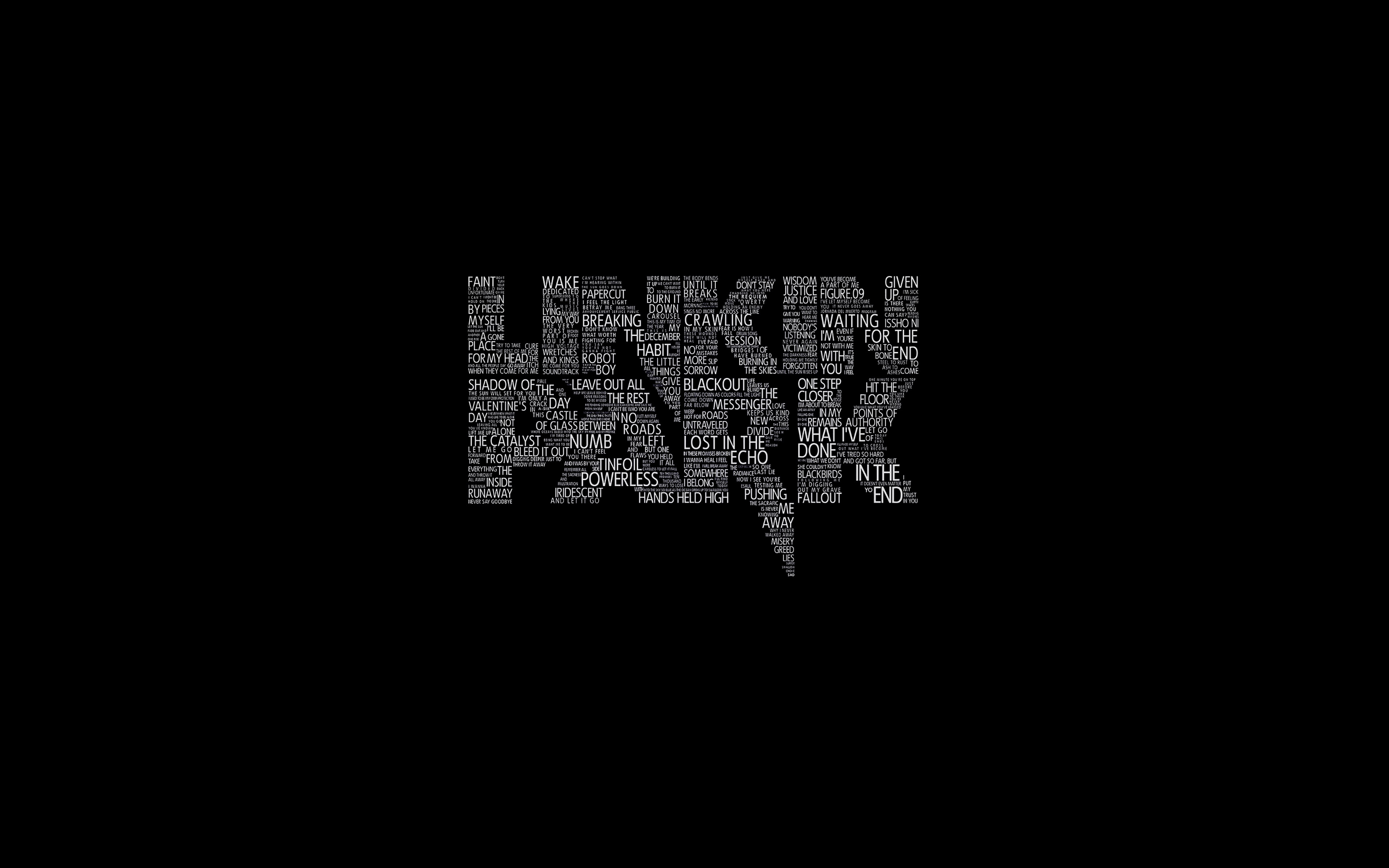 Linkin Park Dark Logo Music