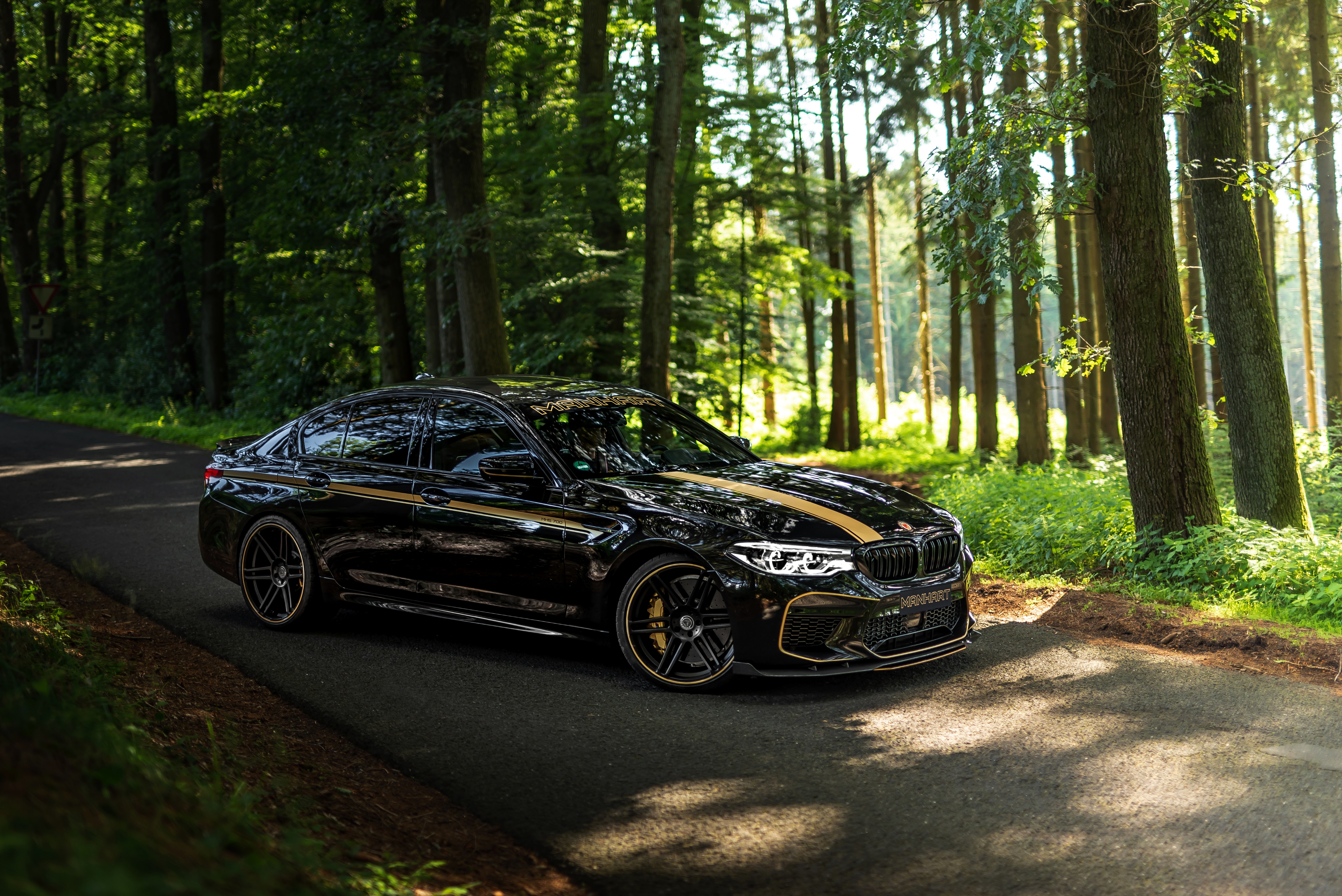 Download Black Car Car BMW Vehicle BMW M5 4k Ultra HD Wallpaper