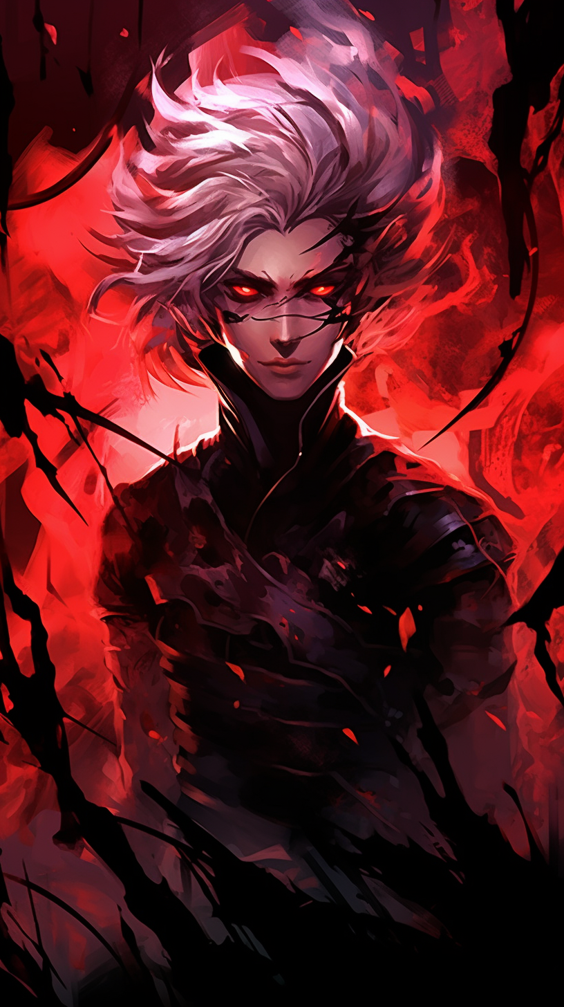 Shadowy Anime Villain