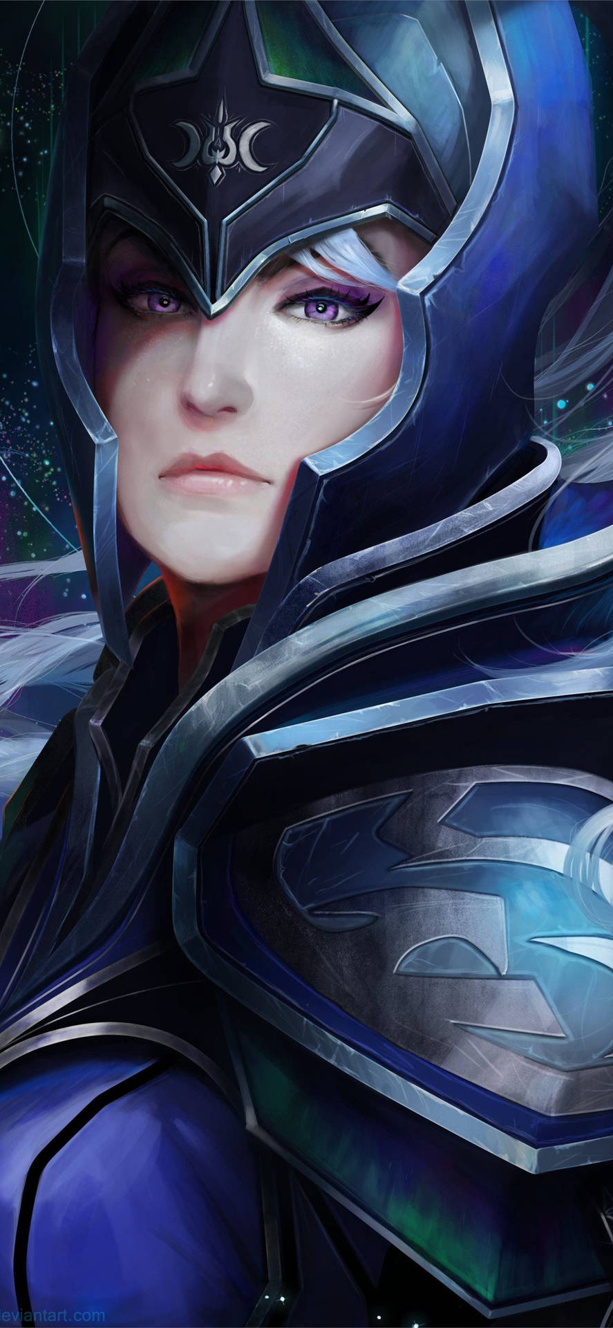 Dark Moon Charging Into Battle, Dota 2