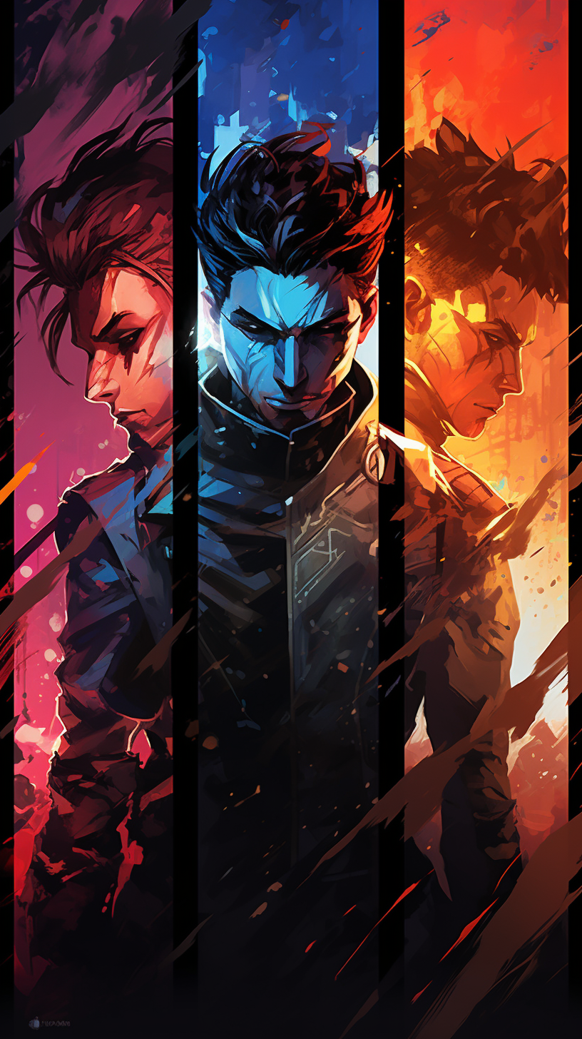 Unholy Assembly Display Of Anime