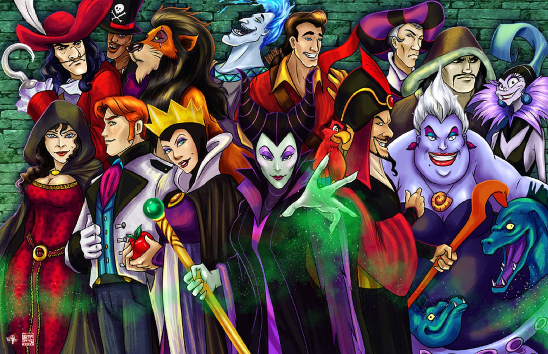 Disney Villains Wallpaper