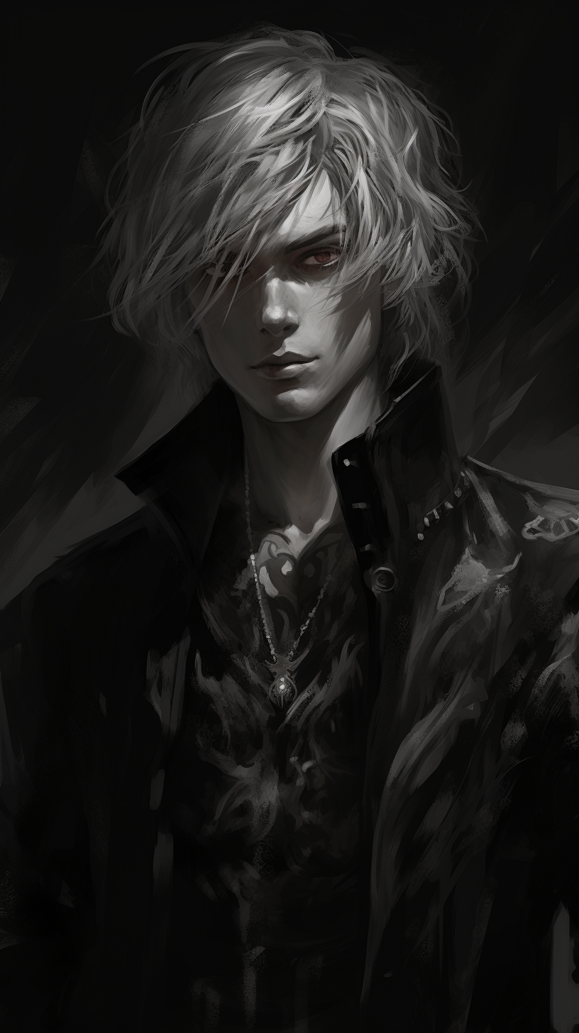 Anime Antagonist Portrait Wallpaper