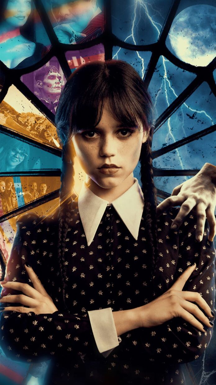 Wednesday Wallpaper X Jenna Ortega