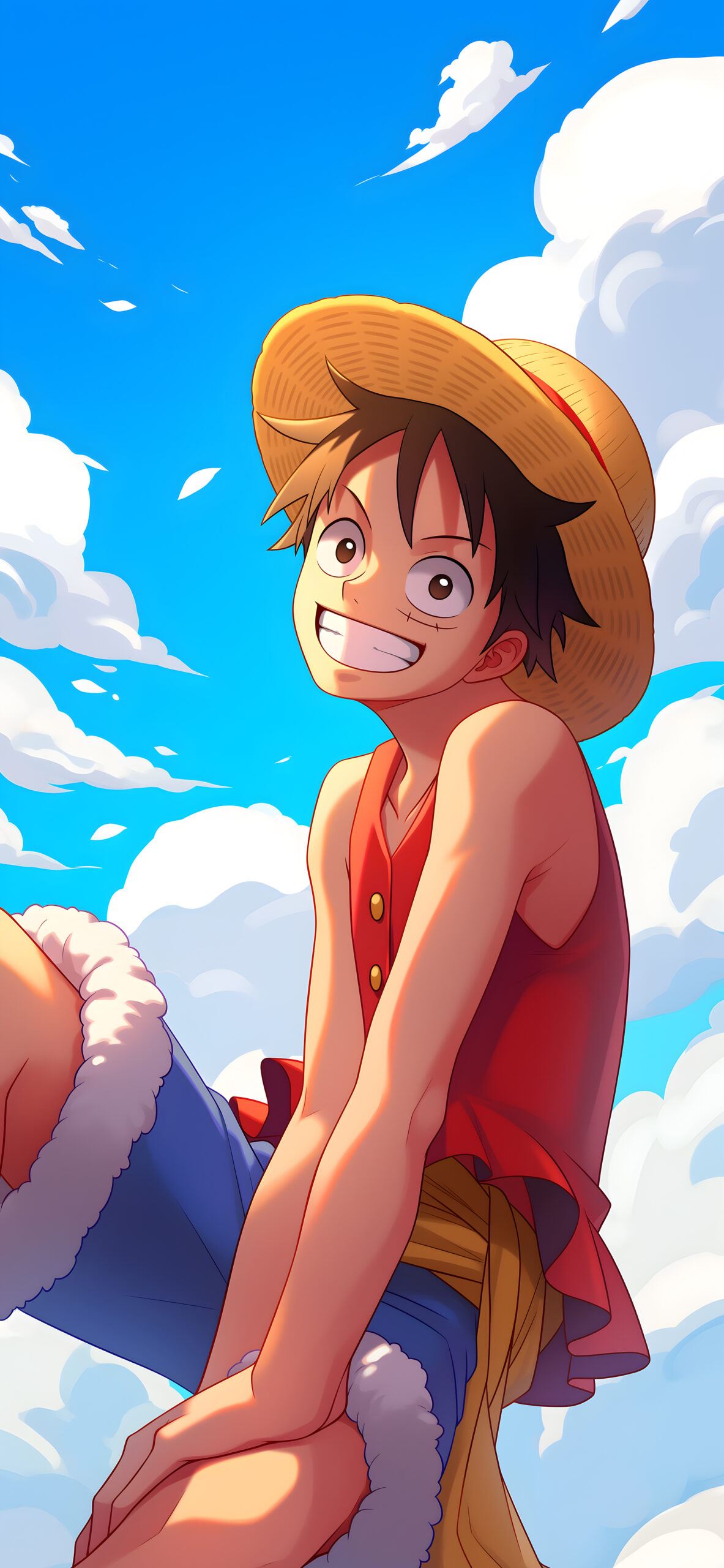 Luffy Sky Wallpaper Piece Cool