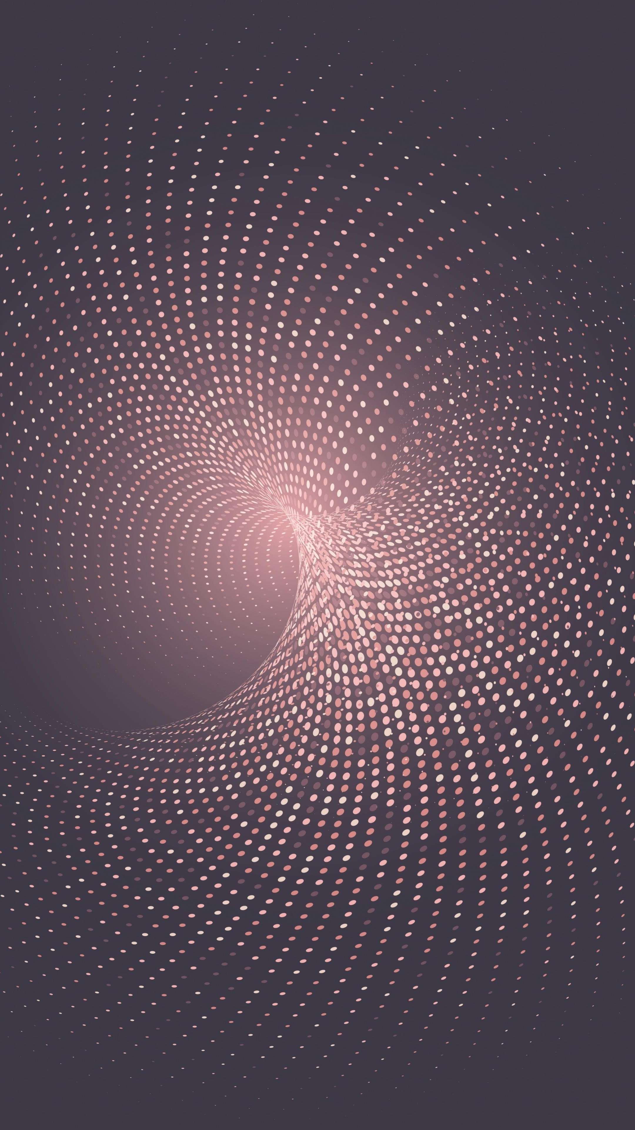 Modern Dots Optical Illusion 4K Phone
