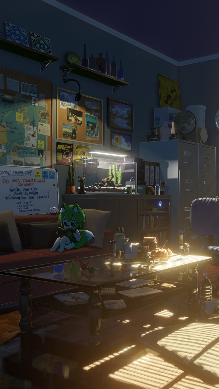 Anime Room Anime Room Phone Wallpaper