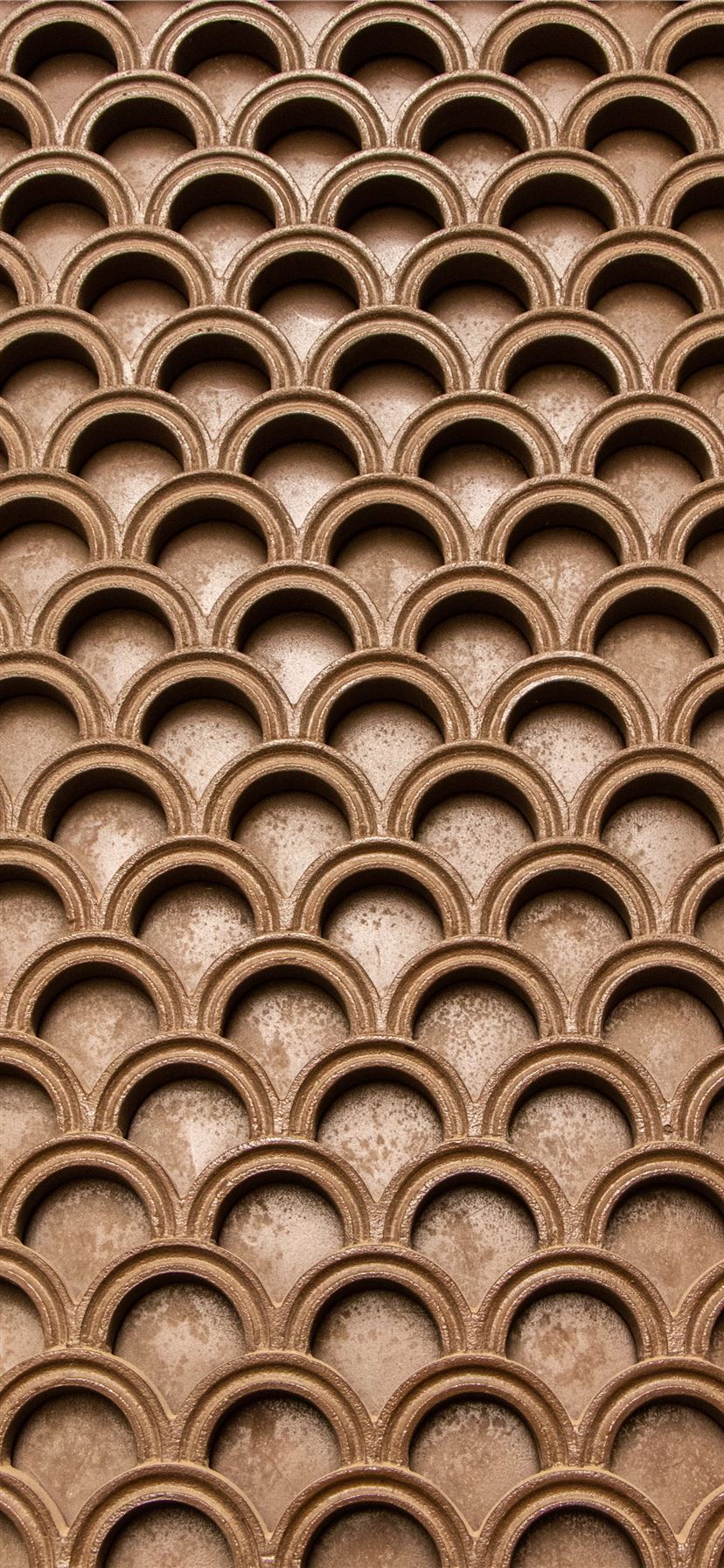 black metal frame iPhone X Wallpaper