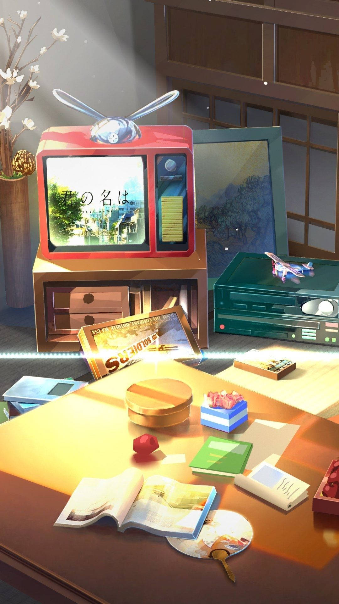 Free Anime Room HD Wallpaper