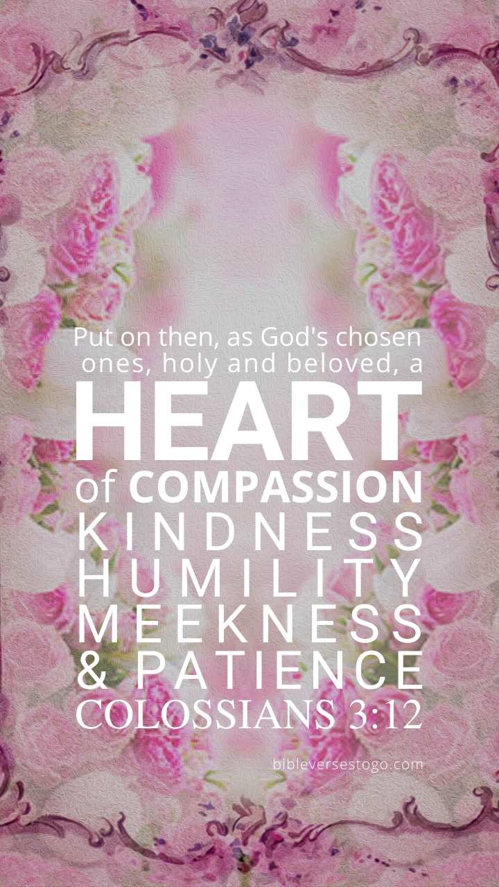 Vintage Pink Colossians 3:12