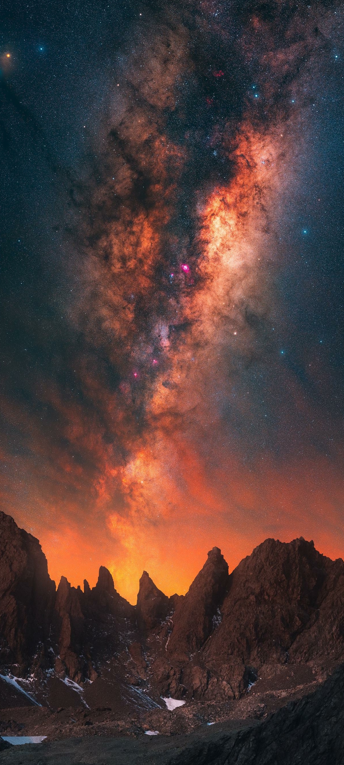 Milky Way iPhone Wallpaper