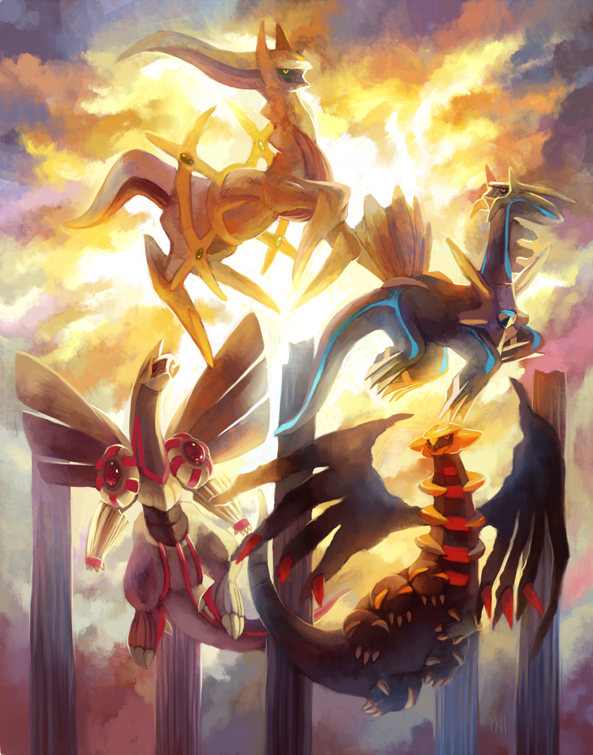 Arceus, Fanart Anime Image Board