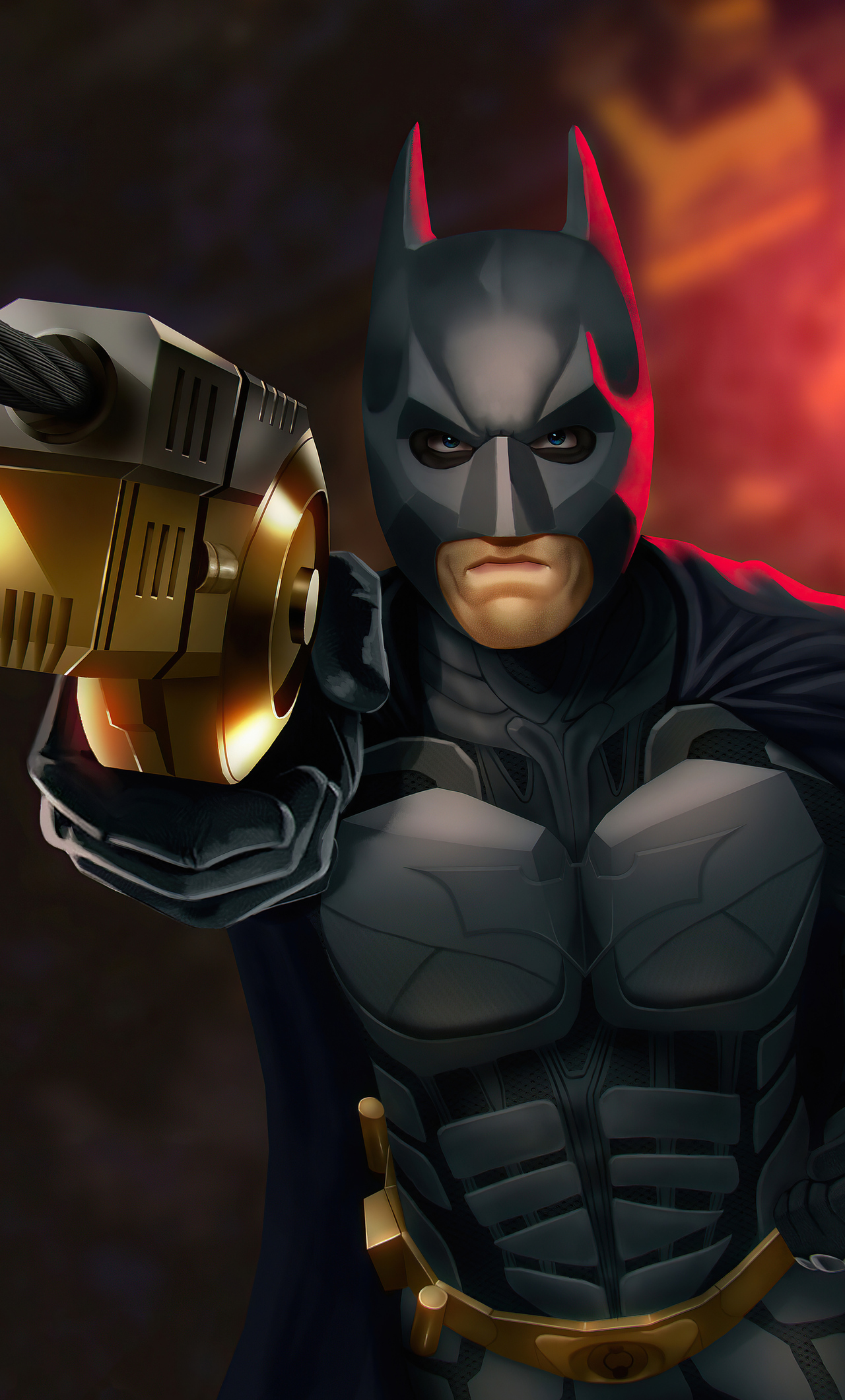 Batman Christian Bale Artwork