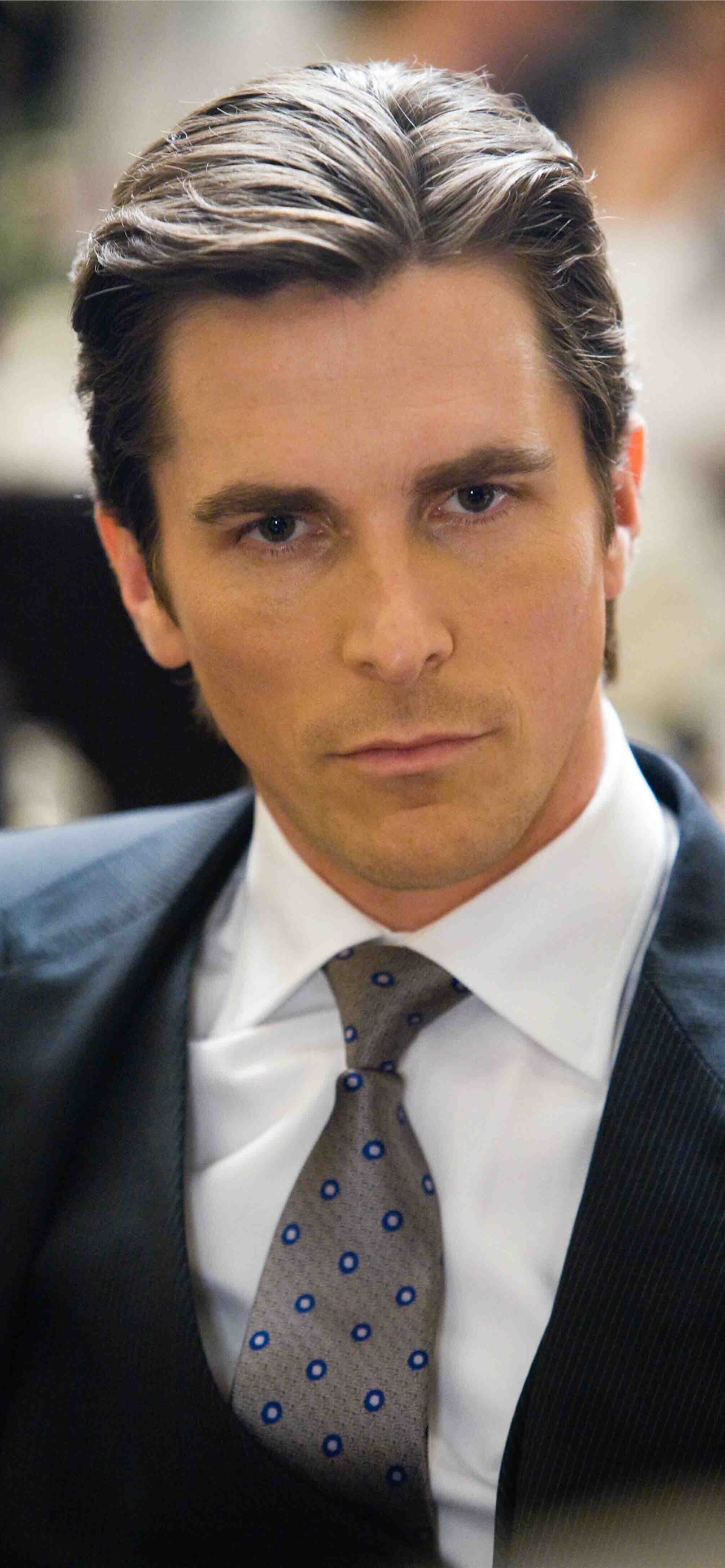 Christian Bale Cave iPhone Wallpaper