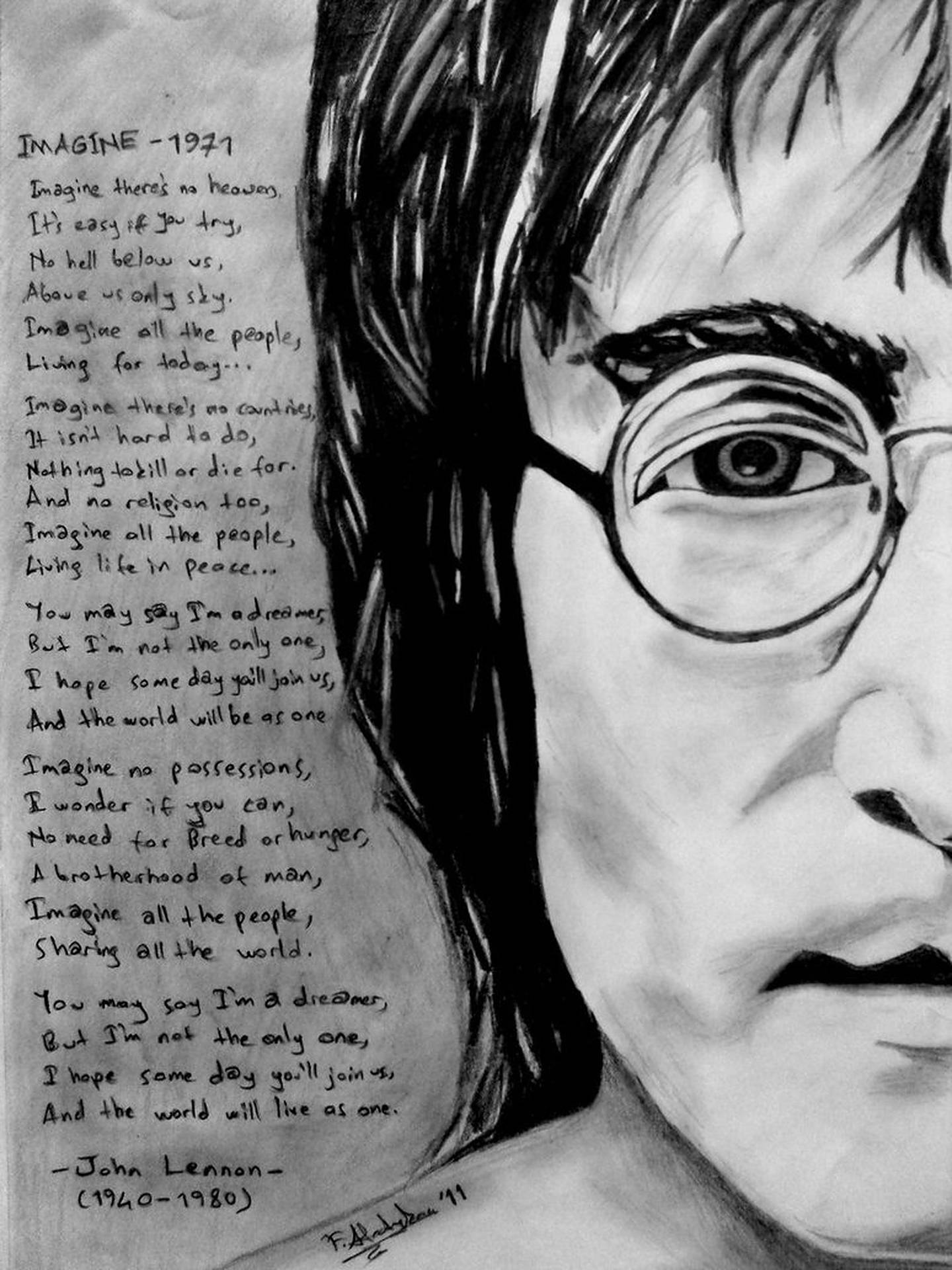 Download free John Lennon Half