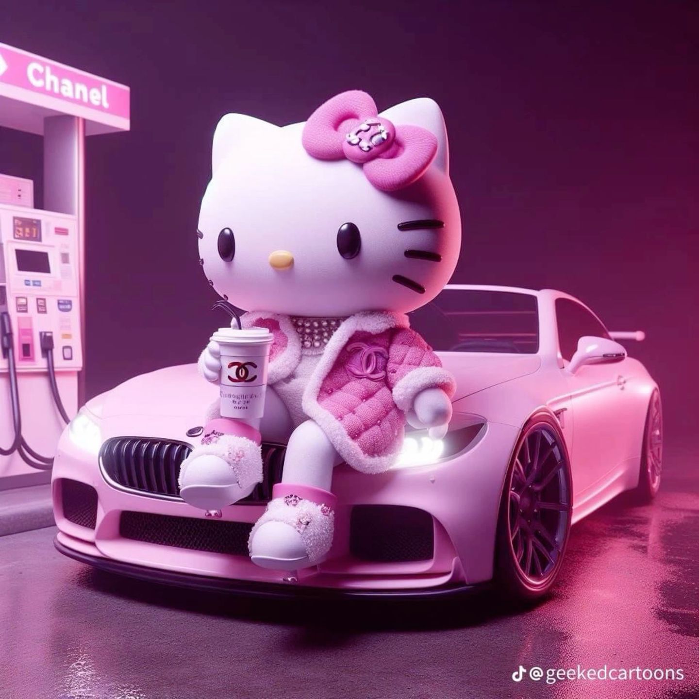 Hello Kitty Bougie