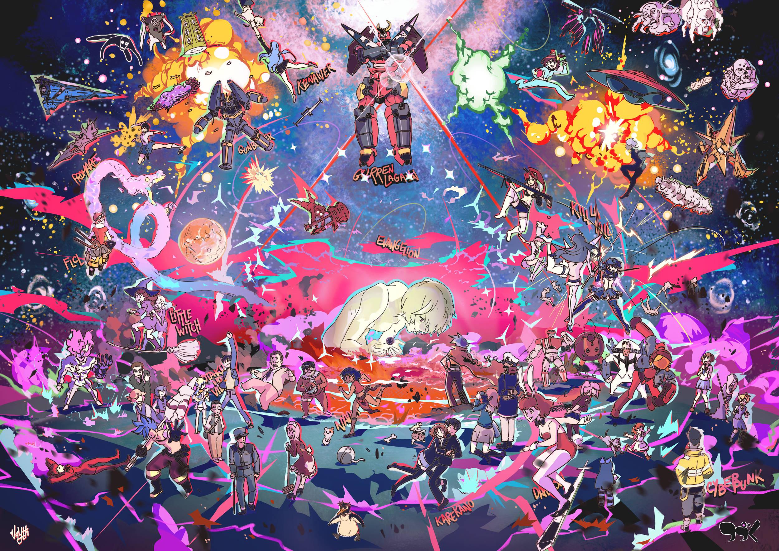 My tribute to my favourite anime studio