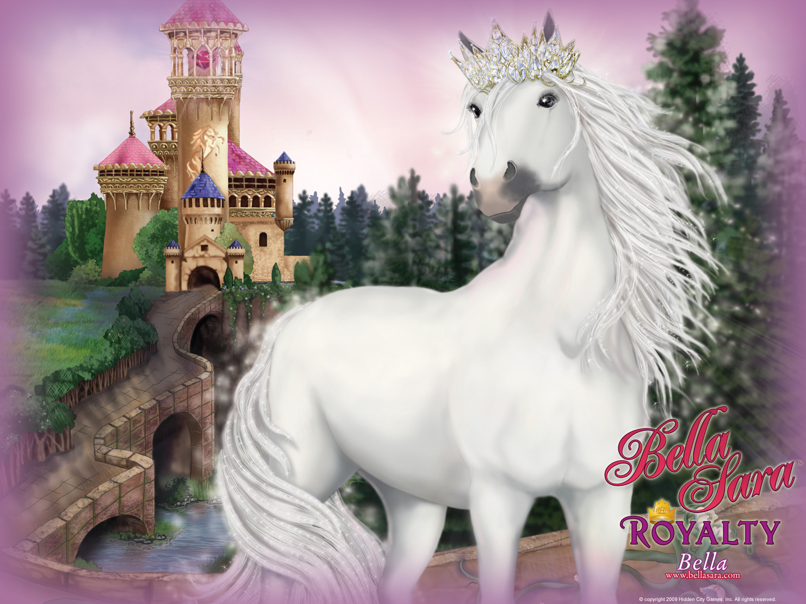 Magical world free horse wallpaper
