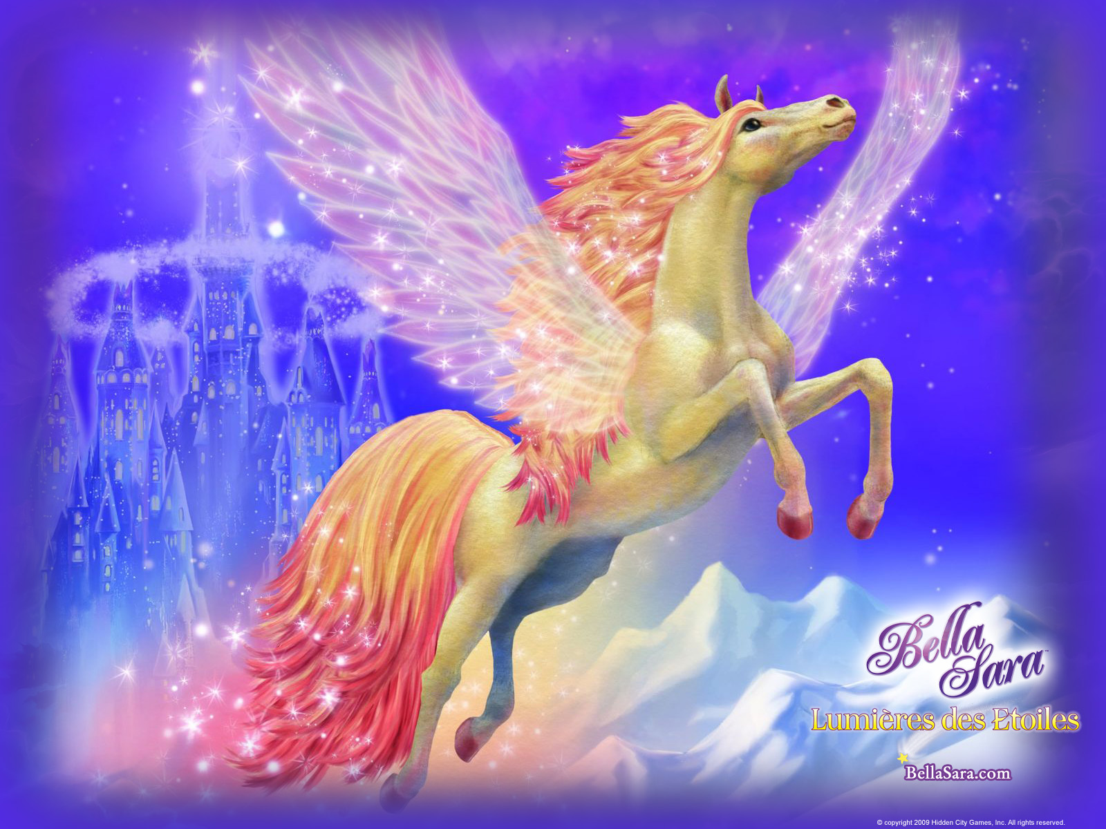 Magical world free horse wallpaper
