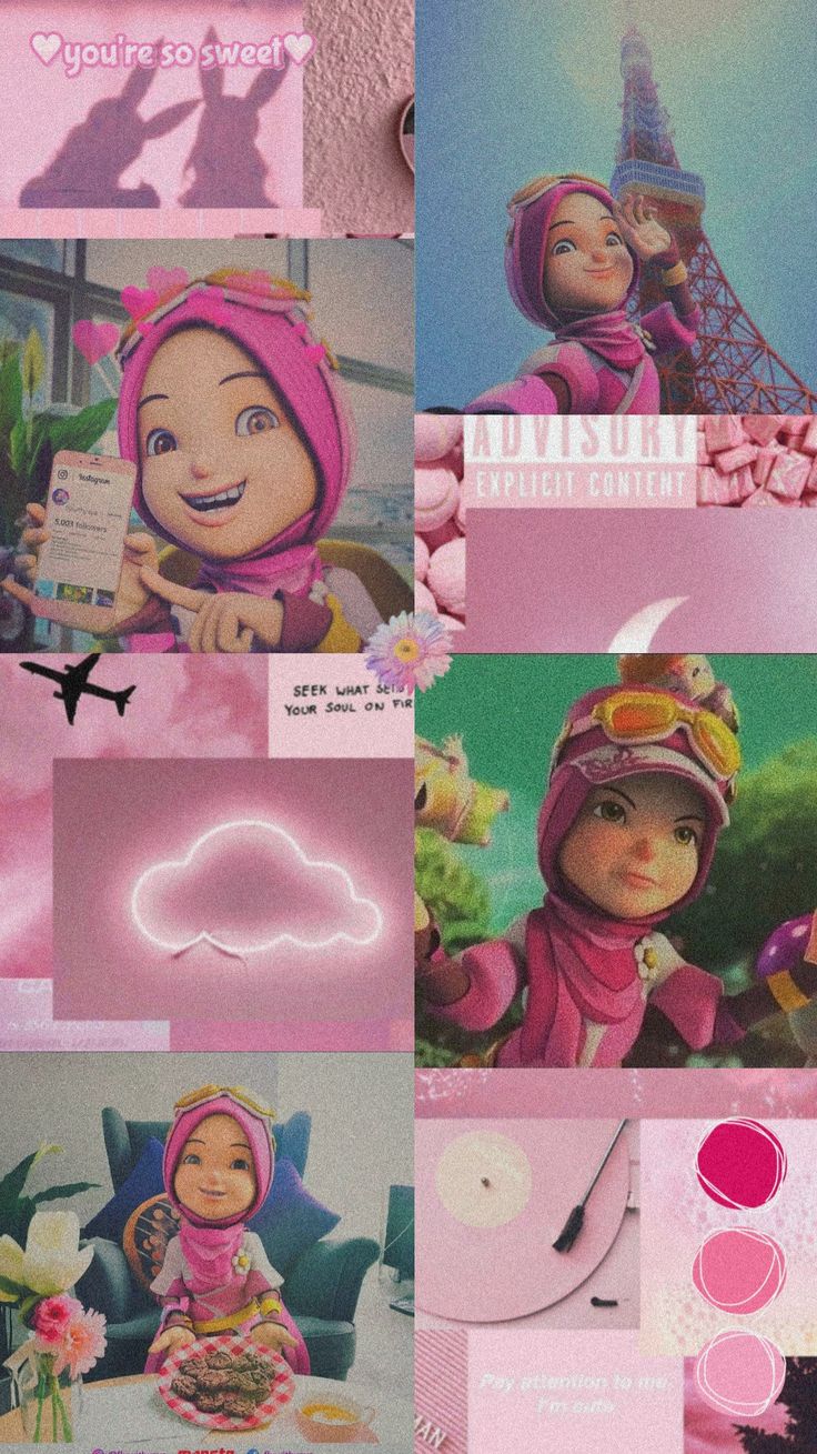 Aesthetic wallpaper Yaya Boboiboy