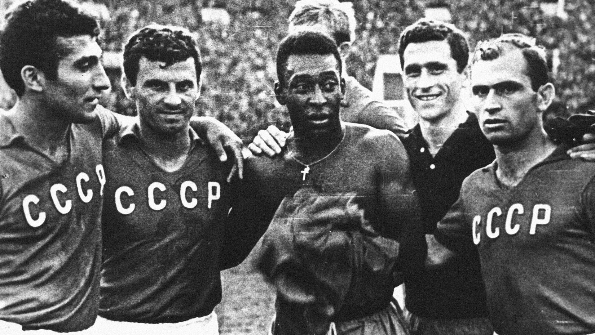 The time Pelé played against the USSR