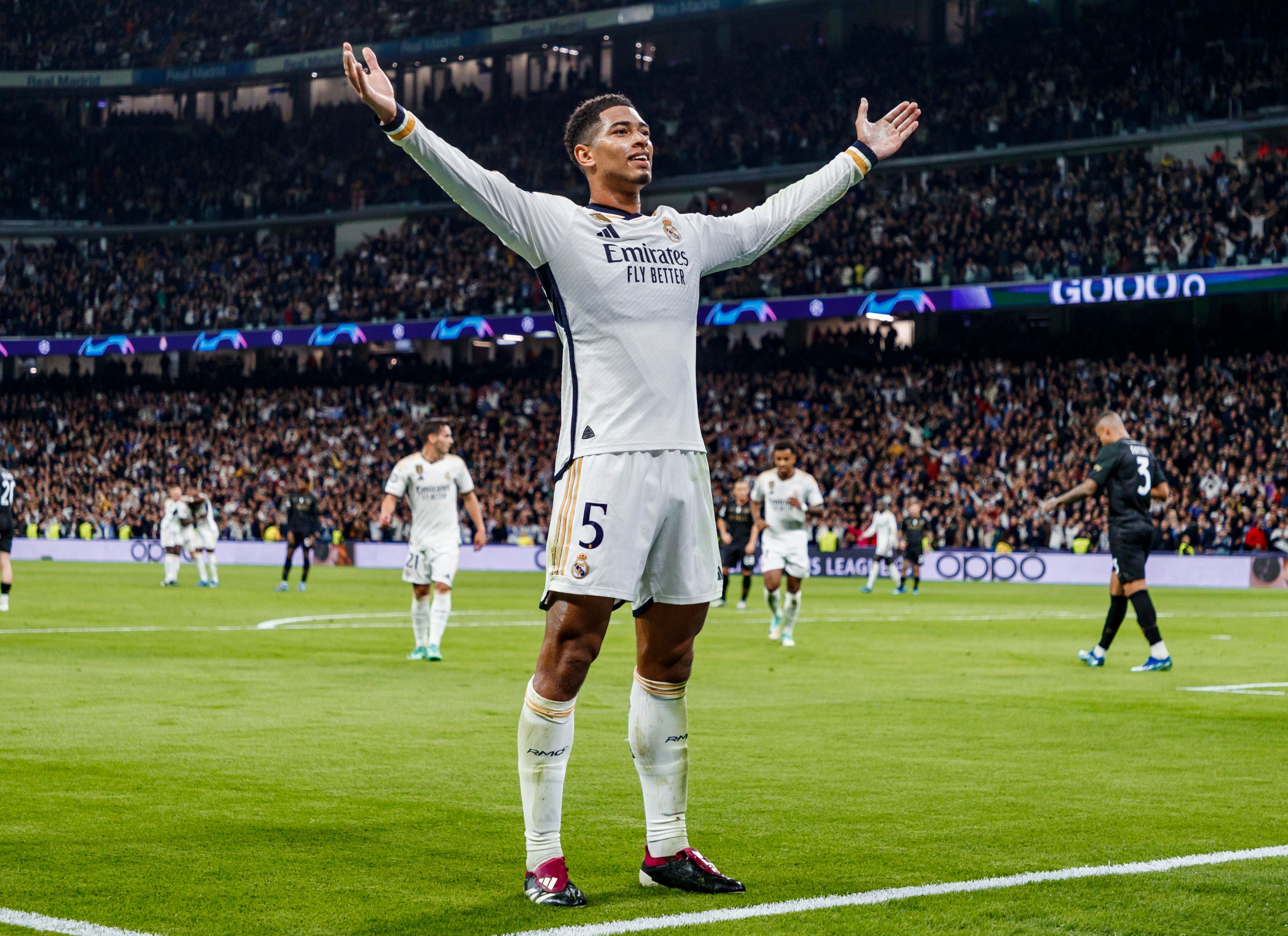 Jude Bellingham mania sweeps Madrid as