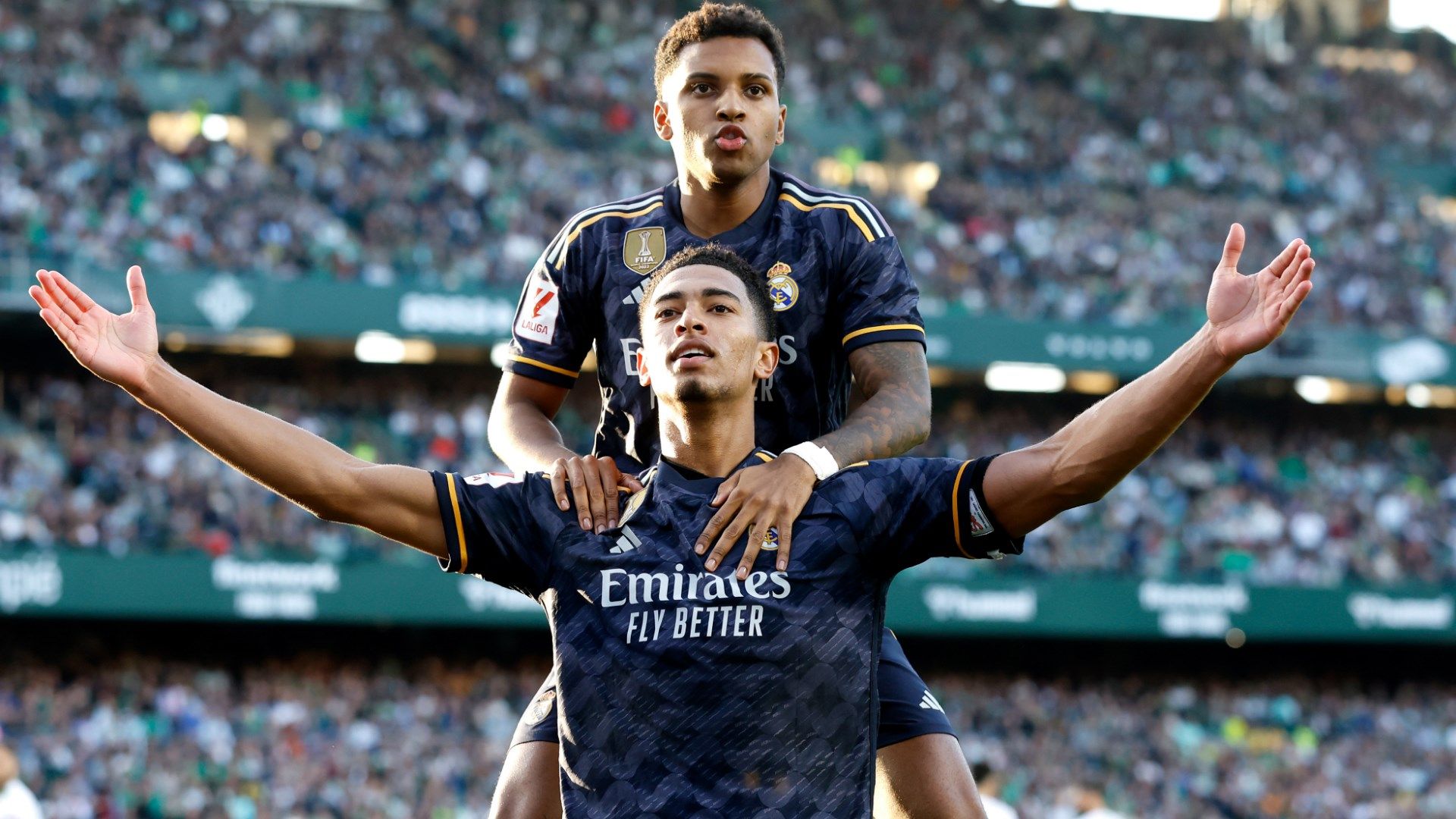 Jude Bellingham reacts