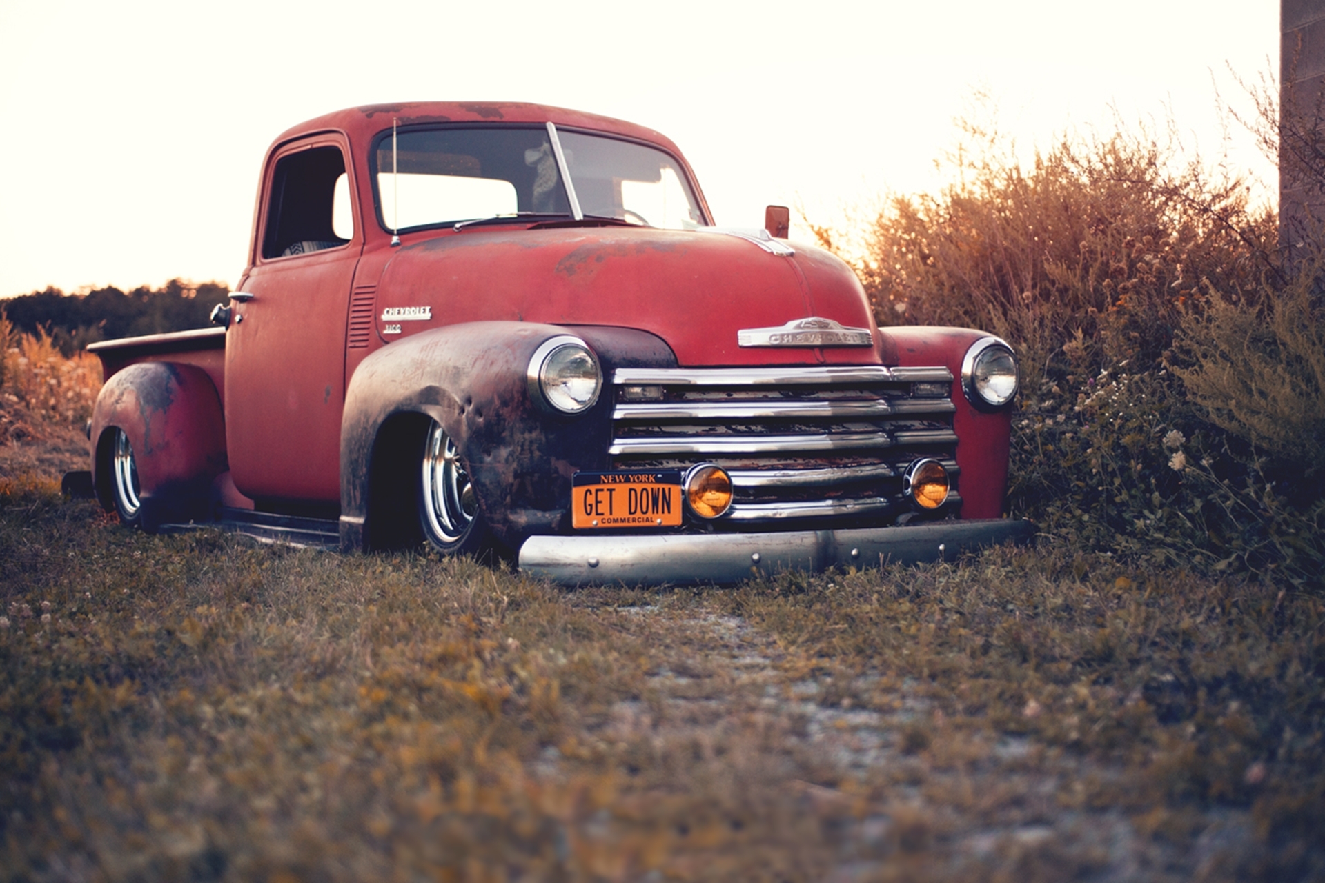 Wallpaper chevrolet, old, pickup, chevy