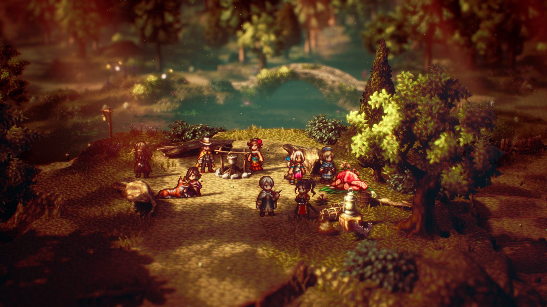 Octopath Traveler II HD Wallpaper
