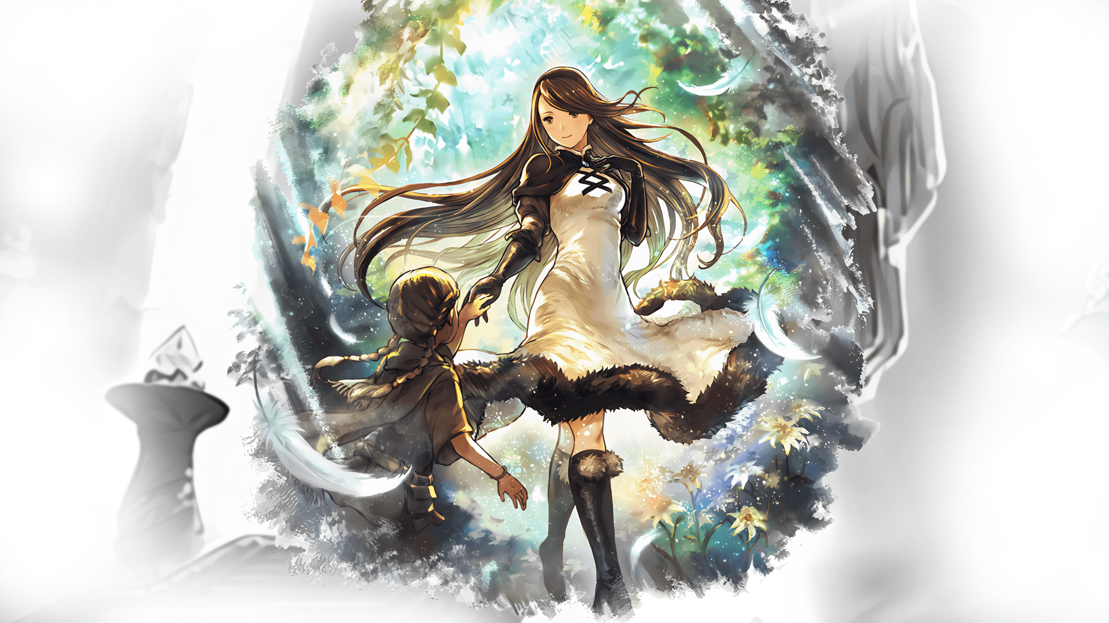 Octopath Traveler art wallpaper