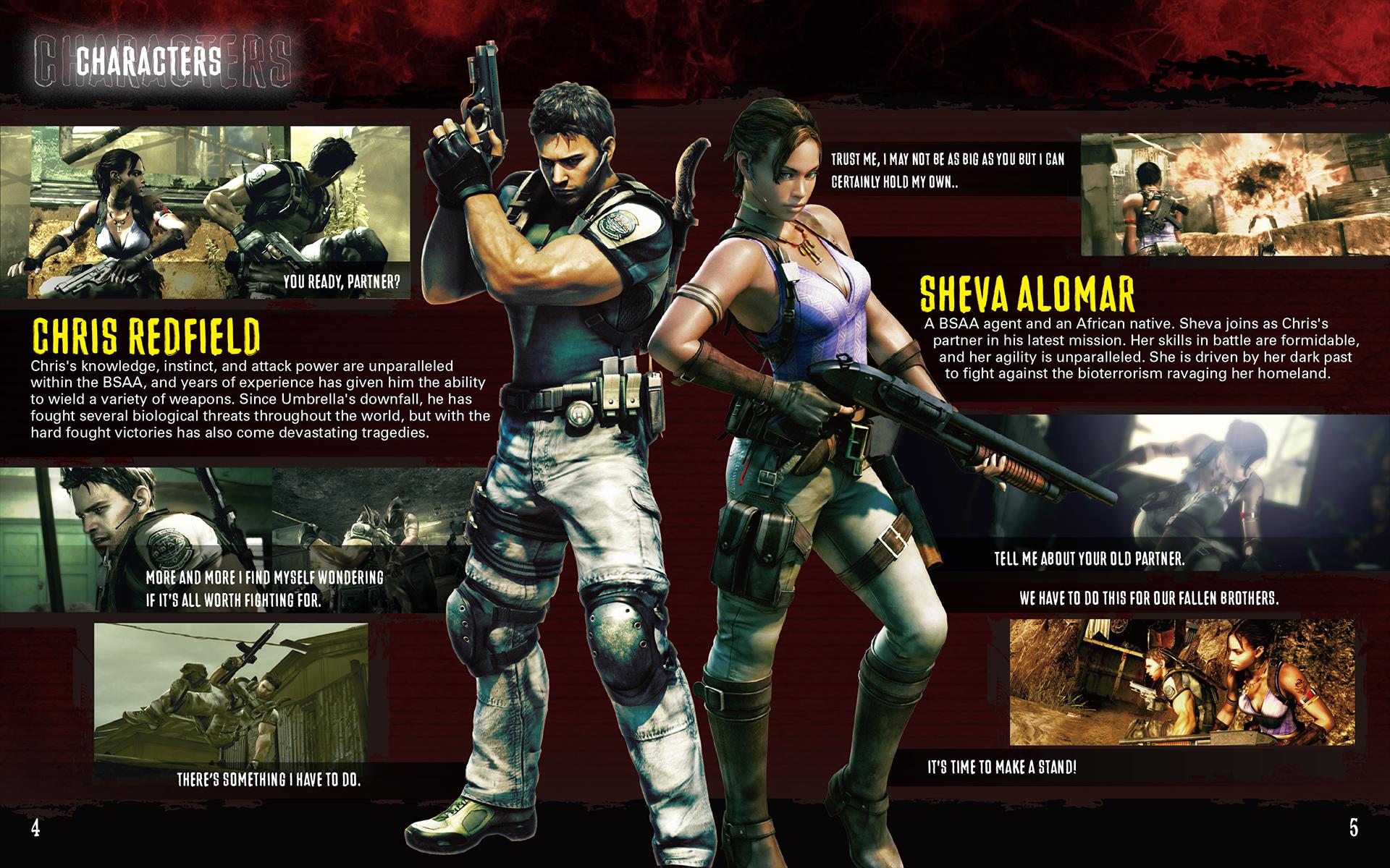 RESIDENT EVIL 5 Official Web Manual