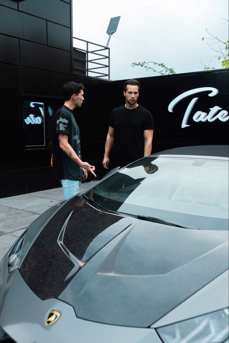 Tristan Tate With Luke Belmar Wallpaper