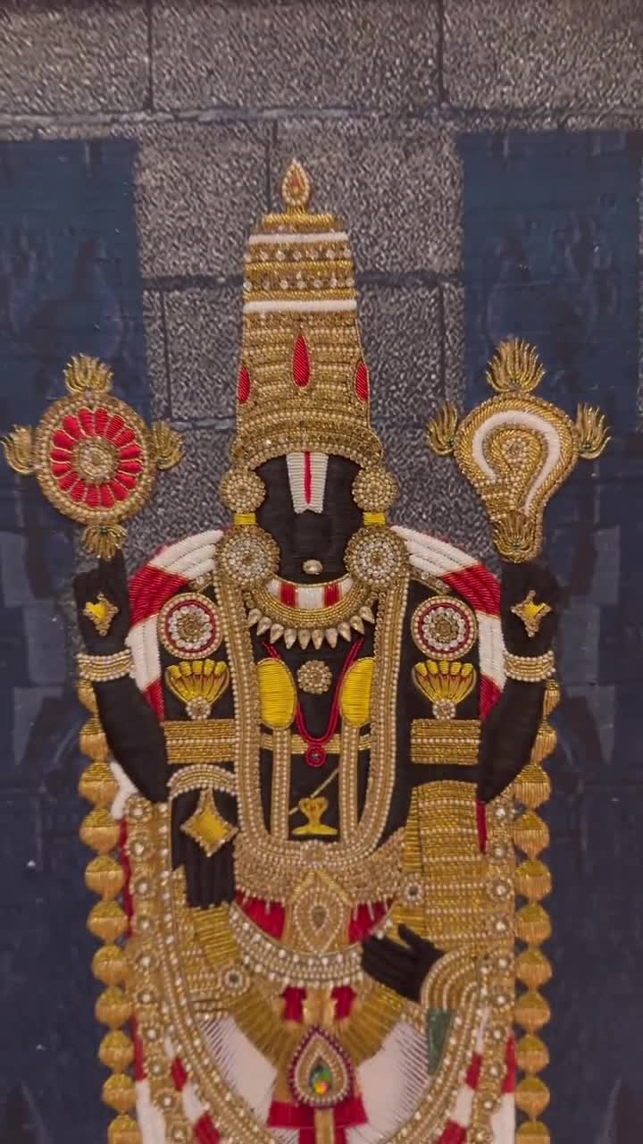 Lord Balaji Big Size Wall Artwork