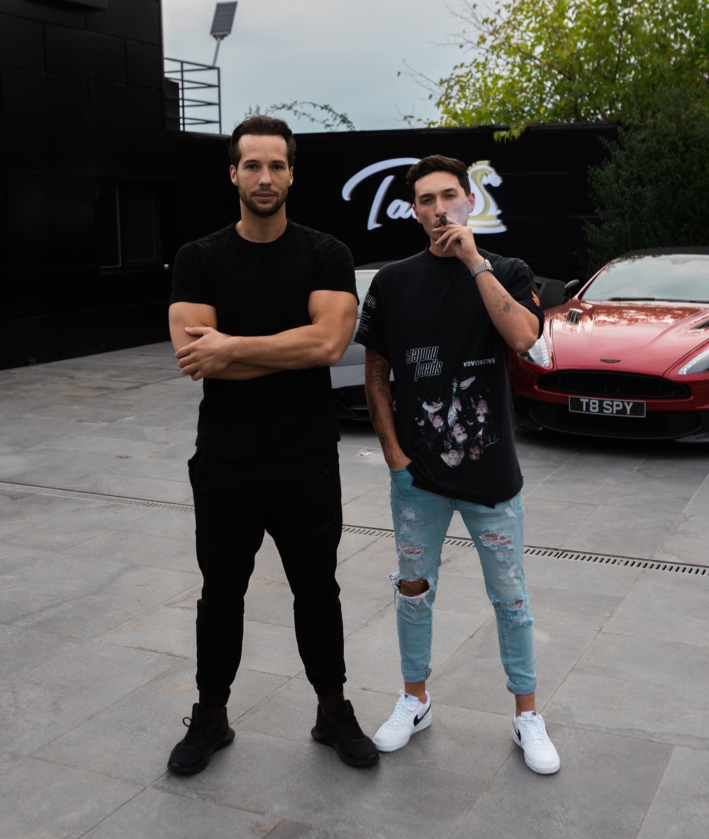 Tristane Tate and Luke Belmar