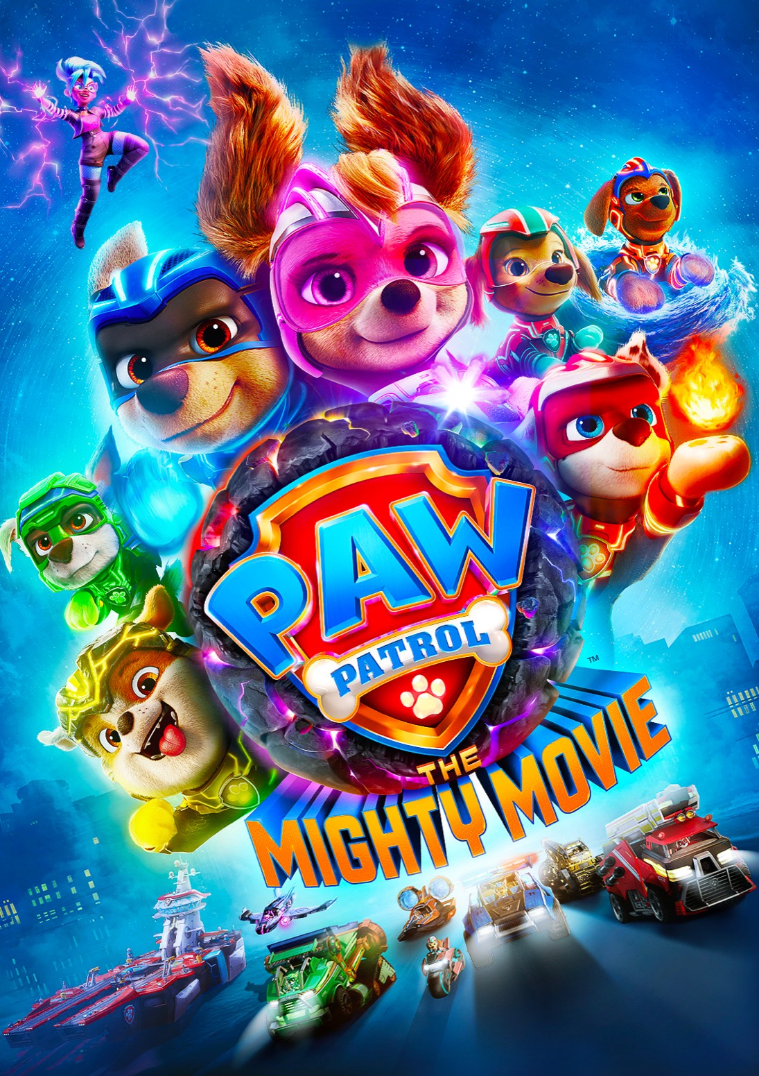 PAW Patrol: The Mighty Movie. Official