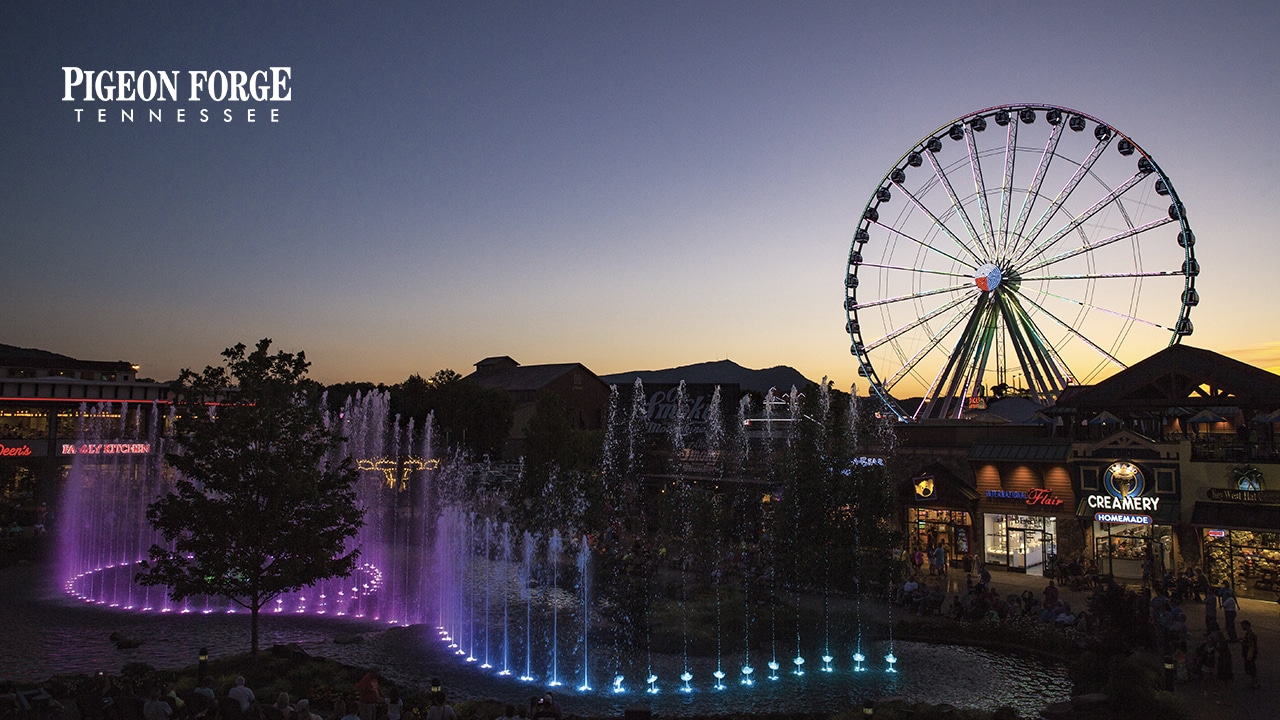 Pigeon Forge Zoom Background