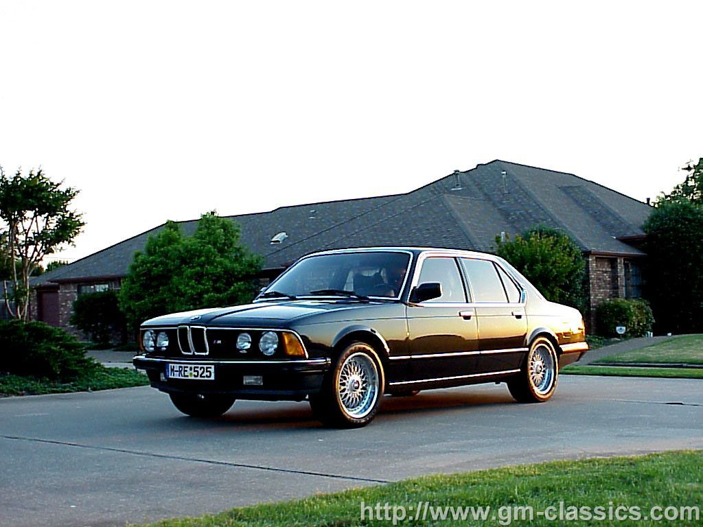BMW E23 Vintage Car