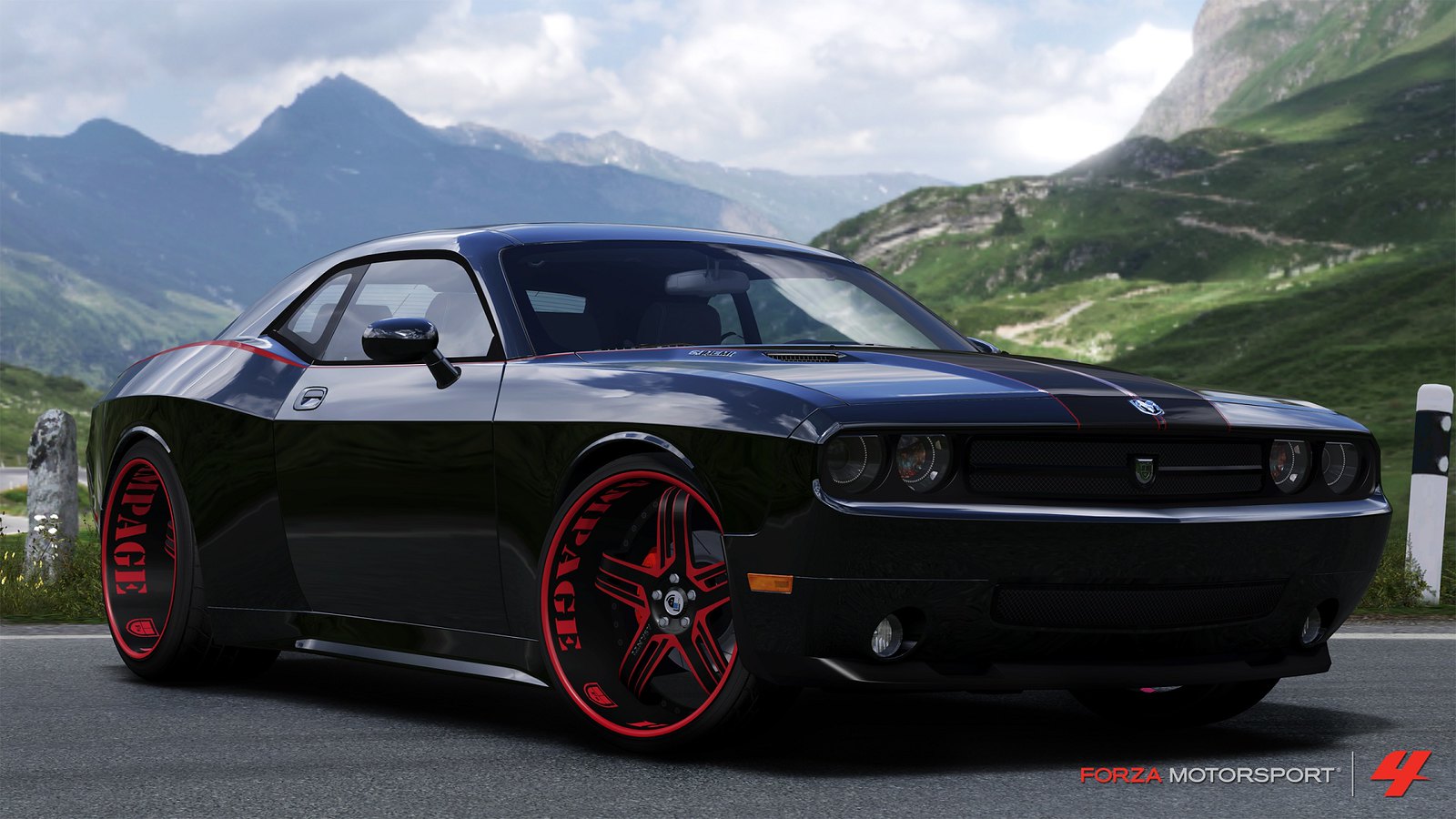 Dodge Challenger SRT 8 Muscle Car Wallpaper. Dodge Challeng