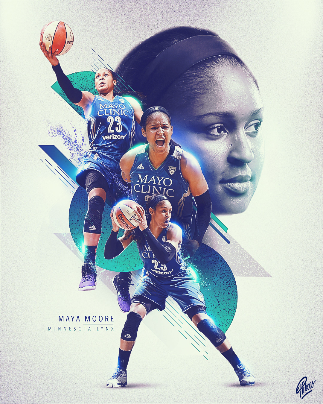 WNBA collection, Vol. 1 - Behance