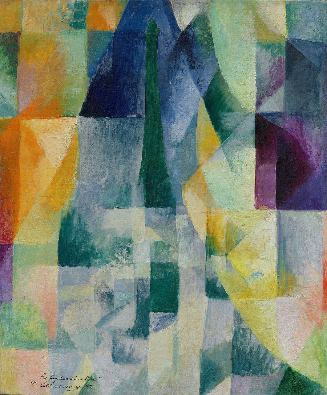 Robert Delaunay. Simultaneous Windows