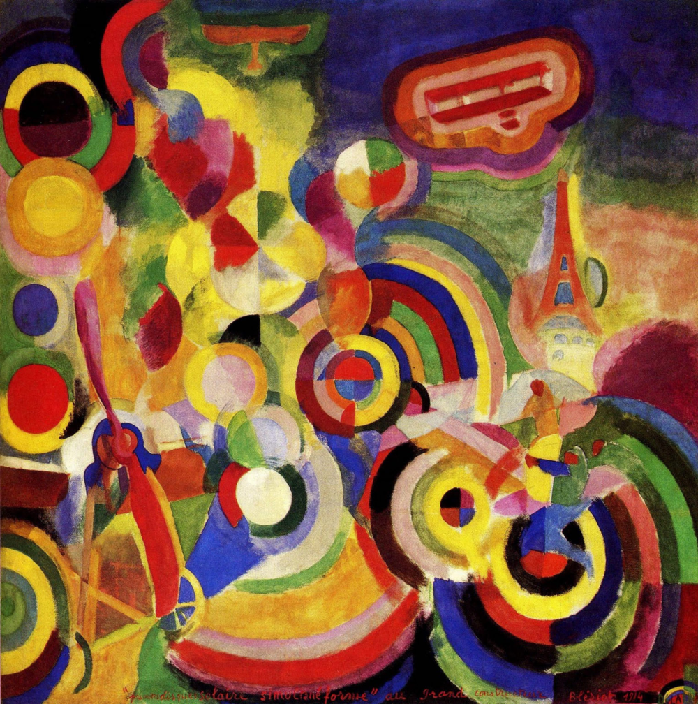 Robert delaunay, Delaunay, Painting