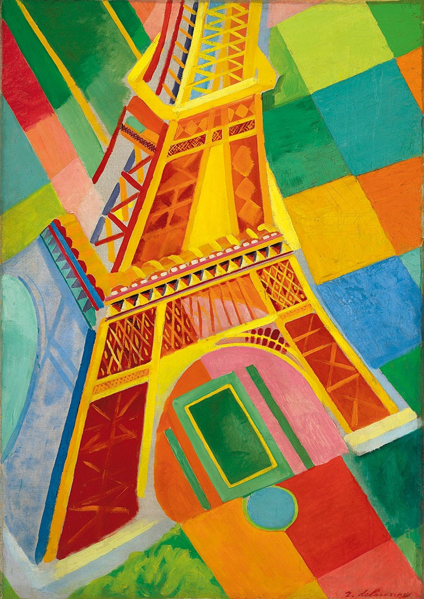 Robert Delaunay: Eiffel Tower. Fine Art