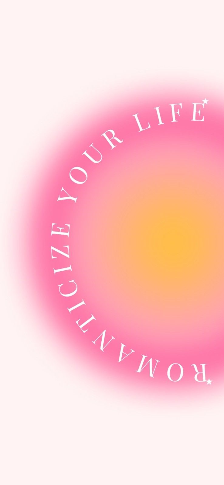 Aura Wallpaper Quote: Aesthetic iPhone