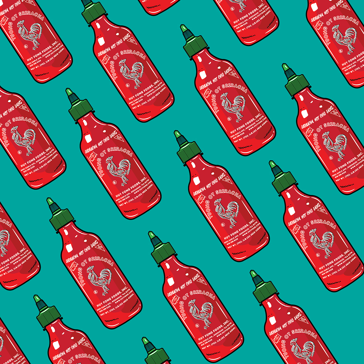 The Sriracha Series - Behance