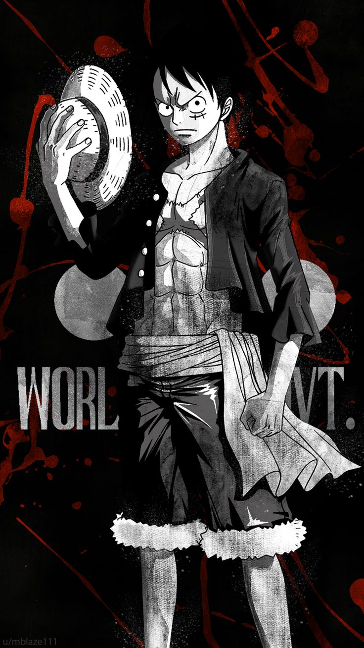 Monkey d. luffy wallpaper, Manga anime