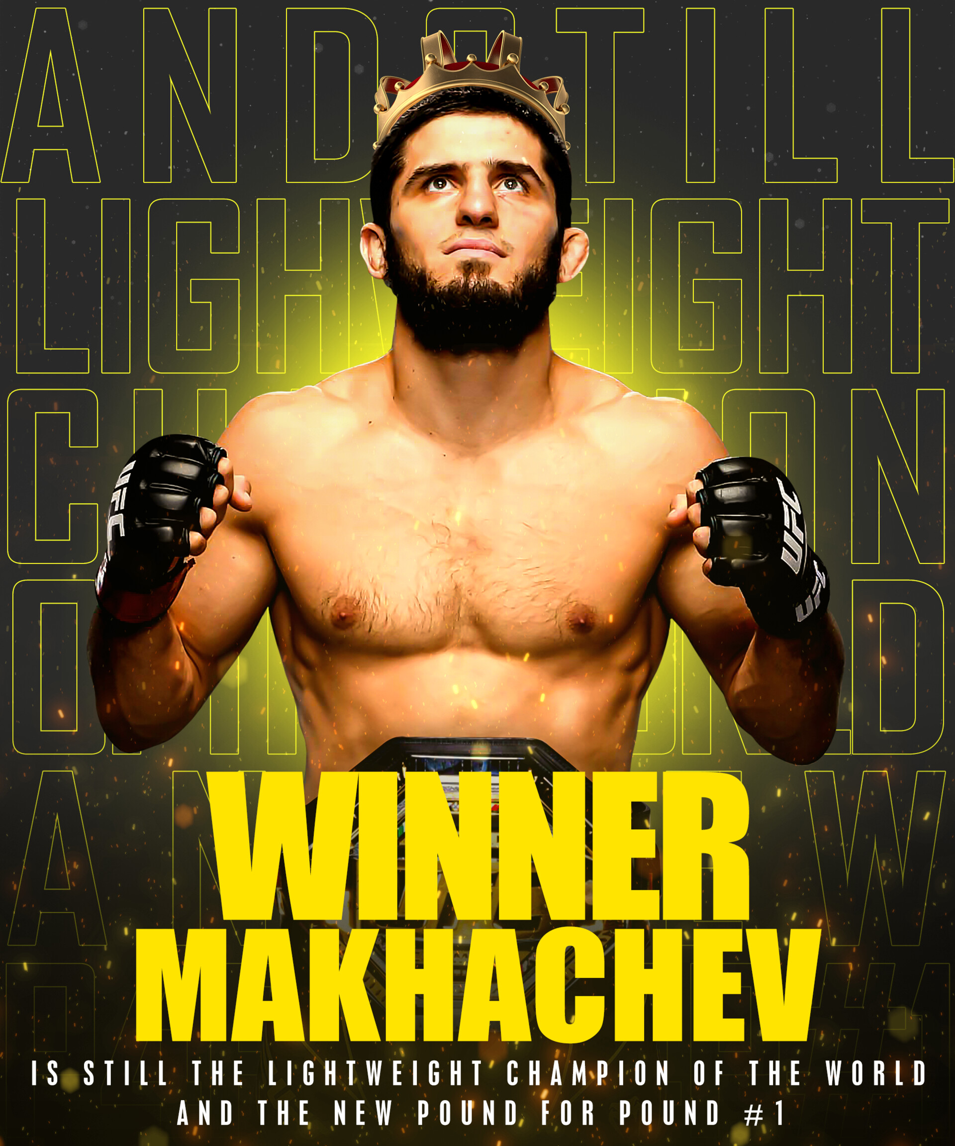 Islam Makhachev Winner